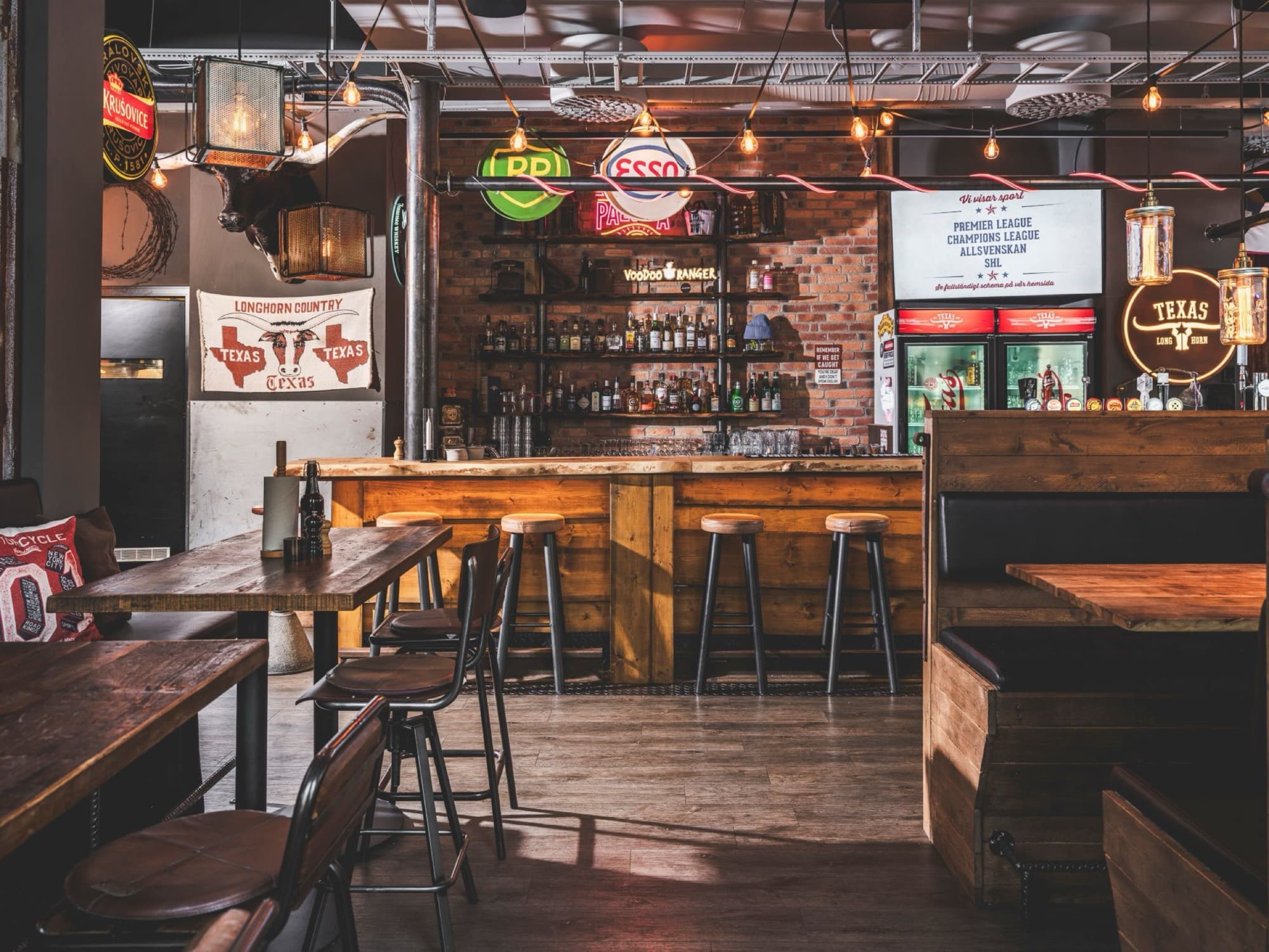 Texas Longhorn – matsal